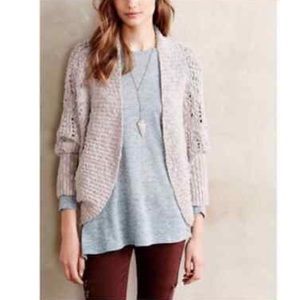ANTHRO Moth Circle Cardigan Sweater